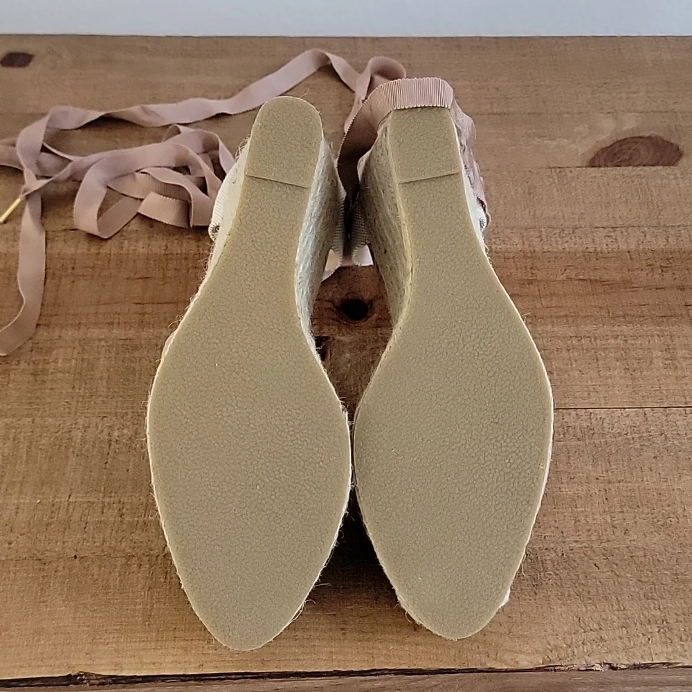 JustFab Nicoletta Espadrille Wedge - Wide Width 7 - Picture 5 of 8